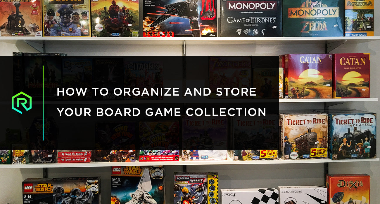 How to Organize and Store Your Board Game Collection | Rollacrit