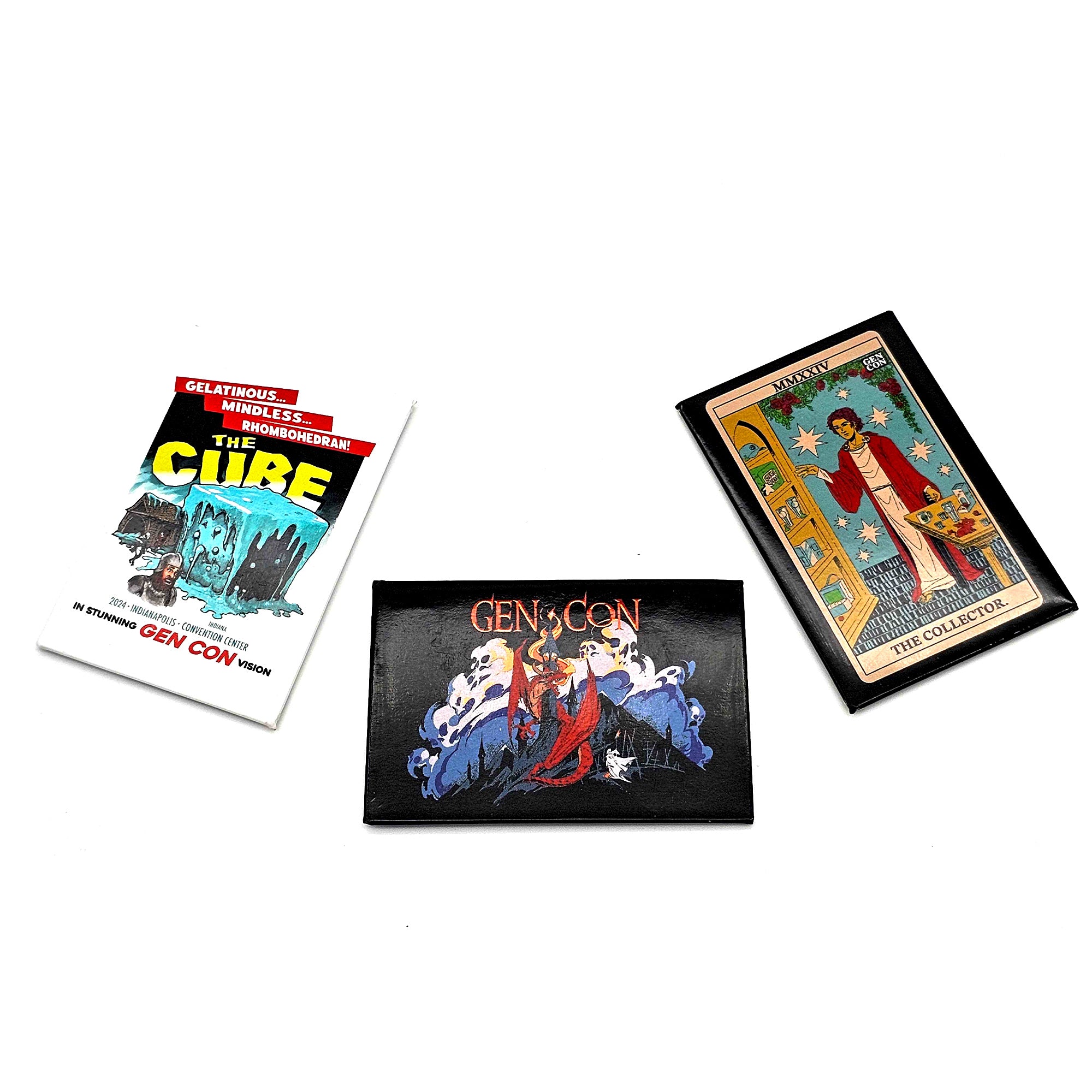 Gen Con 2024 3pc Fridge Magnet Set | Rollacrit