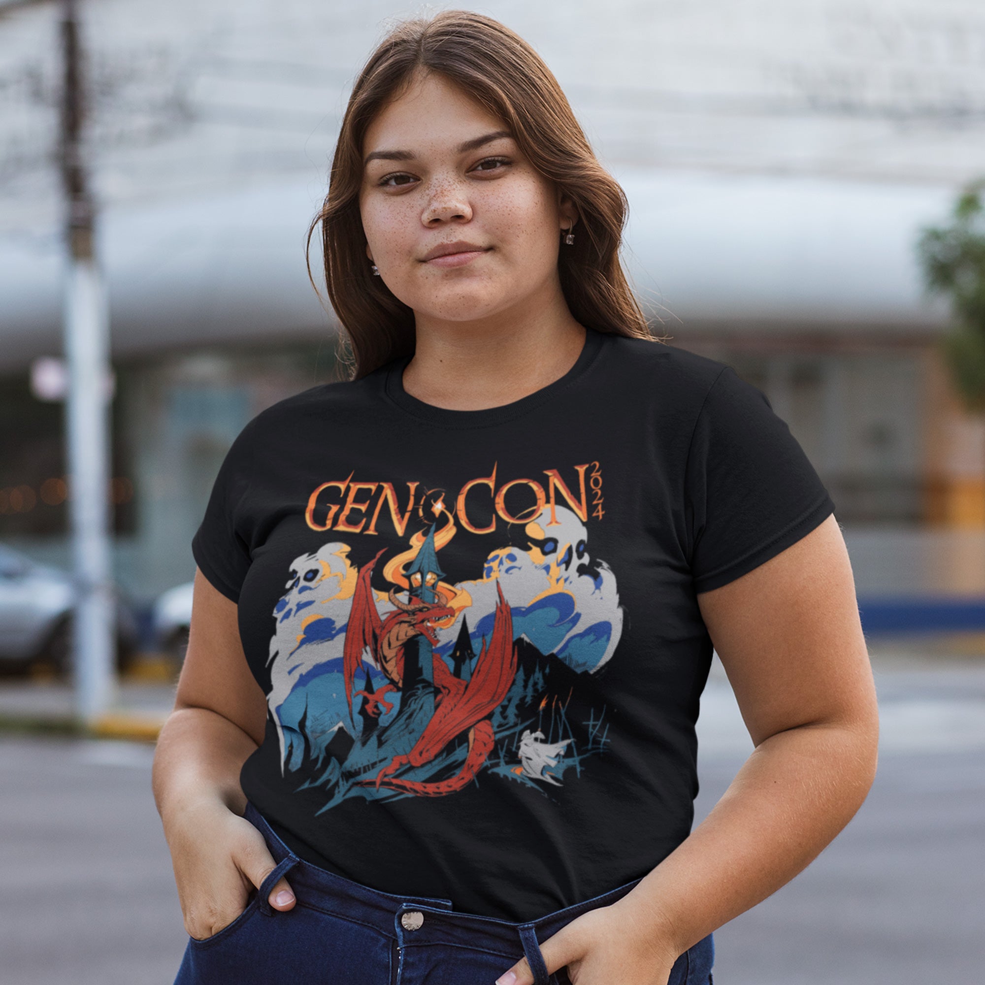 Gen Con Genevieve 2024 Femme T-Shirt | Rollacrit