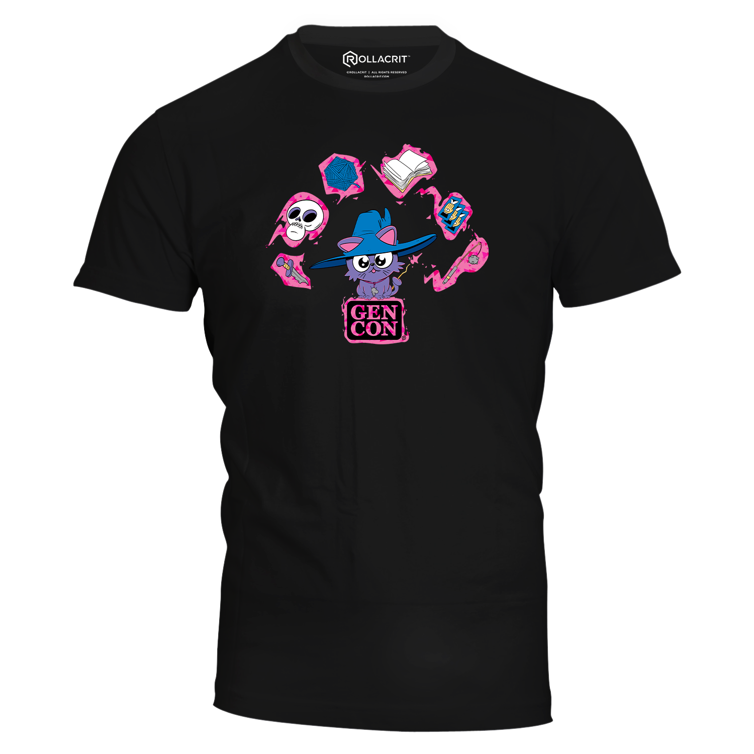 Gen Con My Little Cat Wizard T-Shirt | Rollacrit