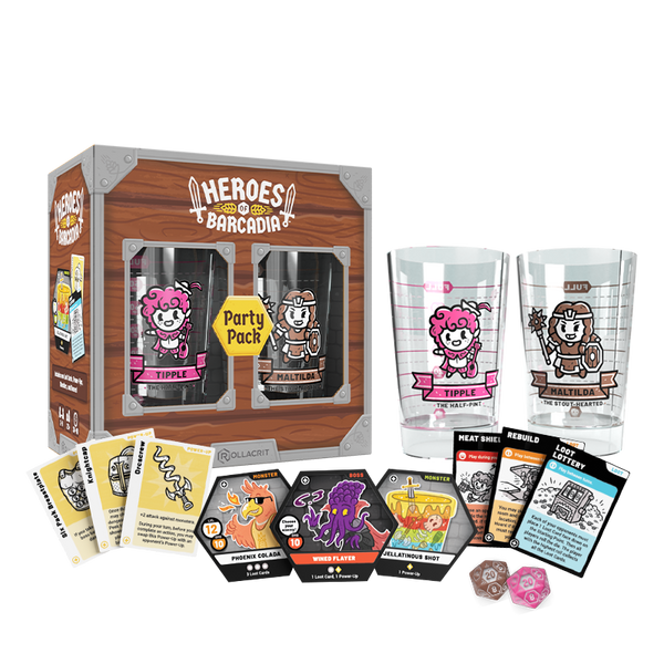 Heroes of Barcadia Party Pack Retail Edition | Rollacrit