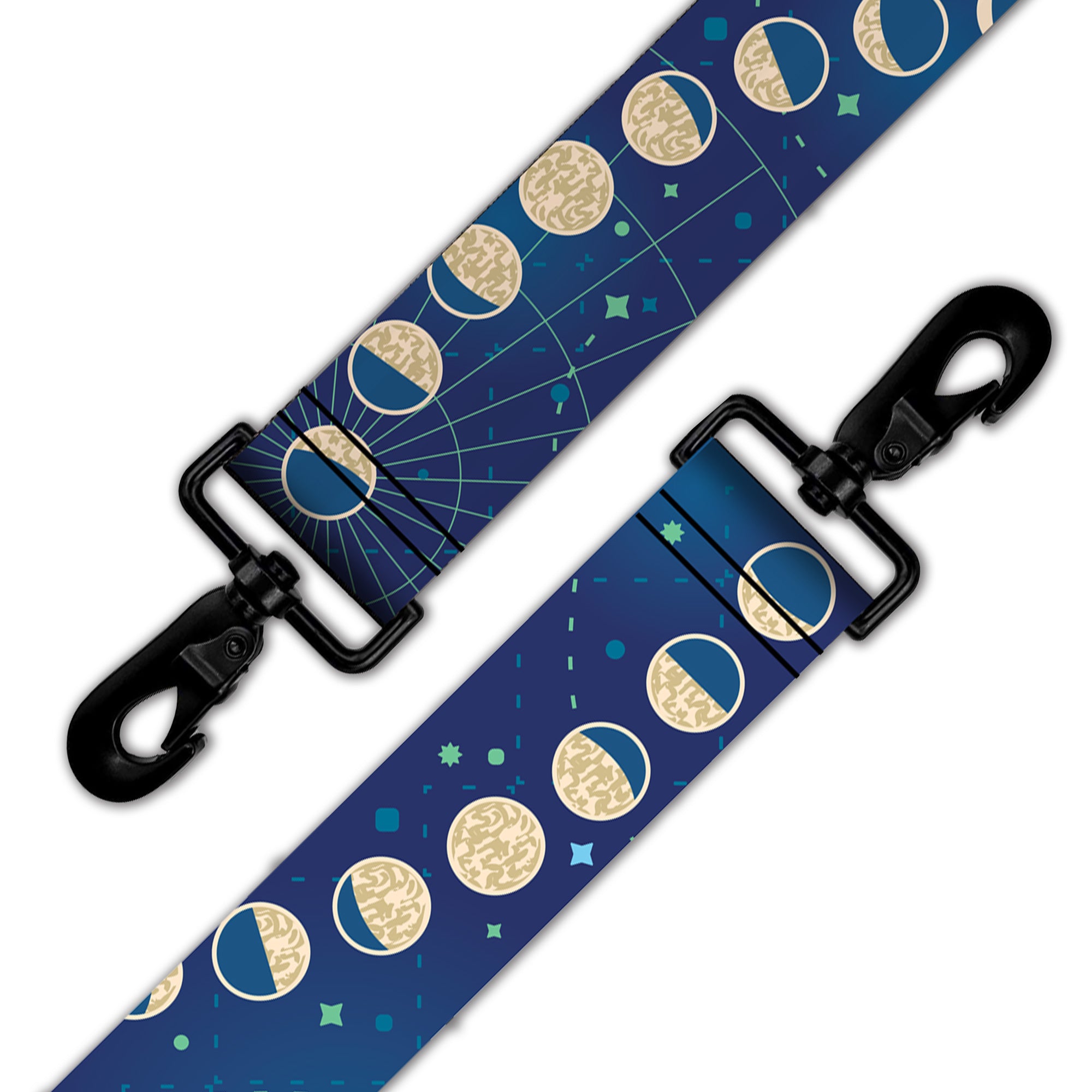 Phases of the Moon 55-inch Bag Strap | Rollacrit