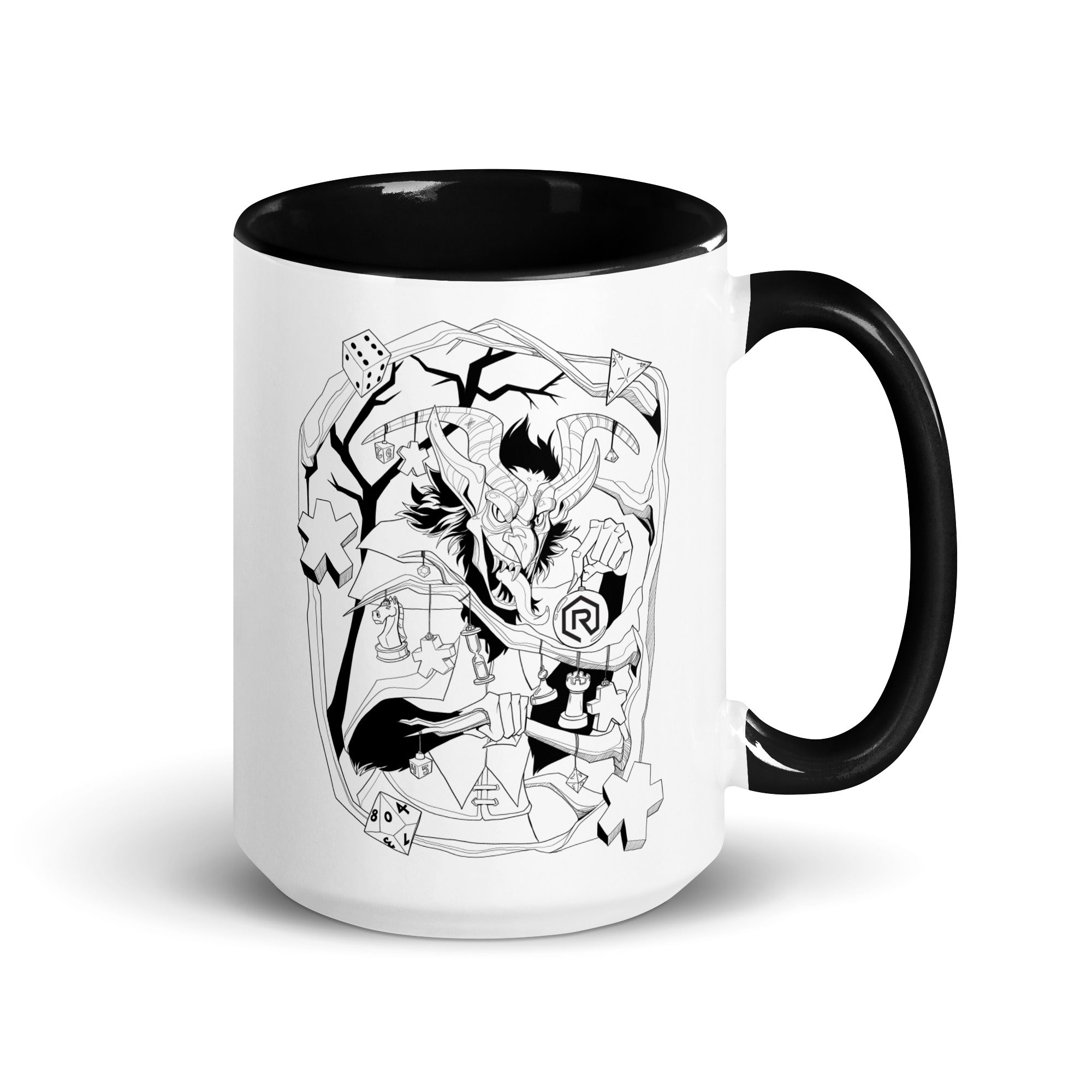 Decorating Krampus Mug