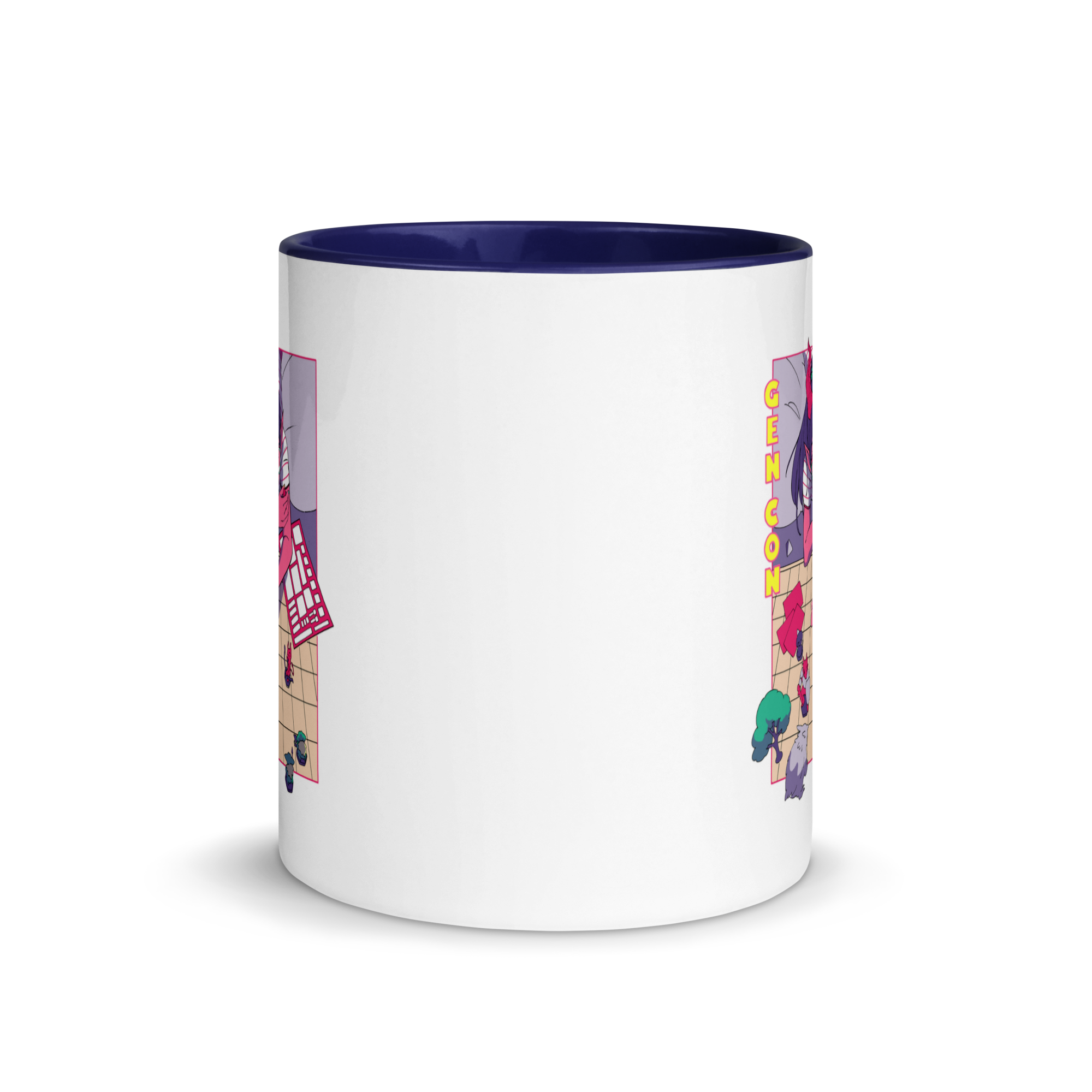 Gen Con Tsundere Gamer Tiefling Mug | Rollacrit