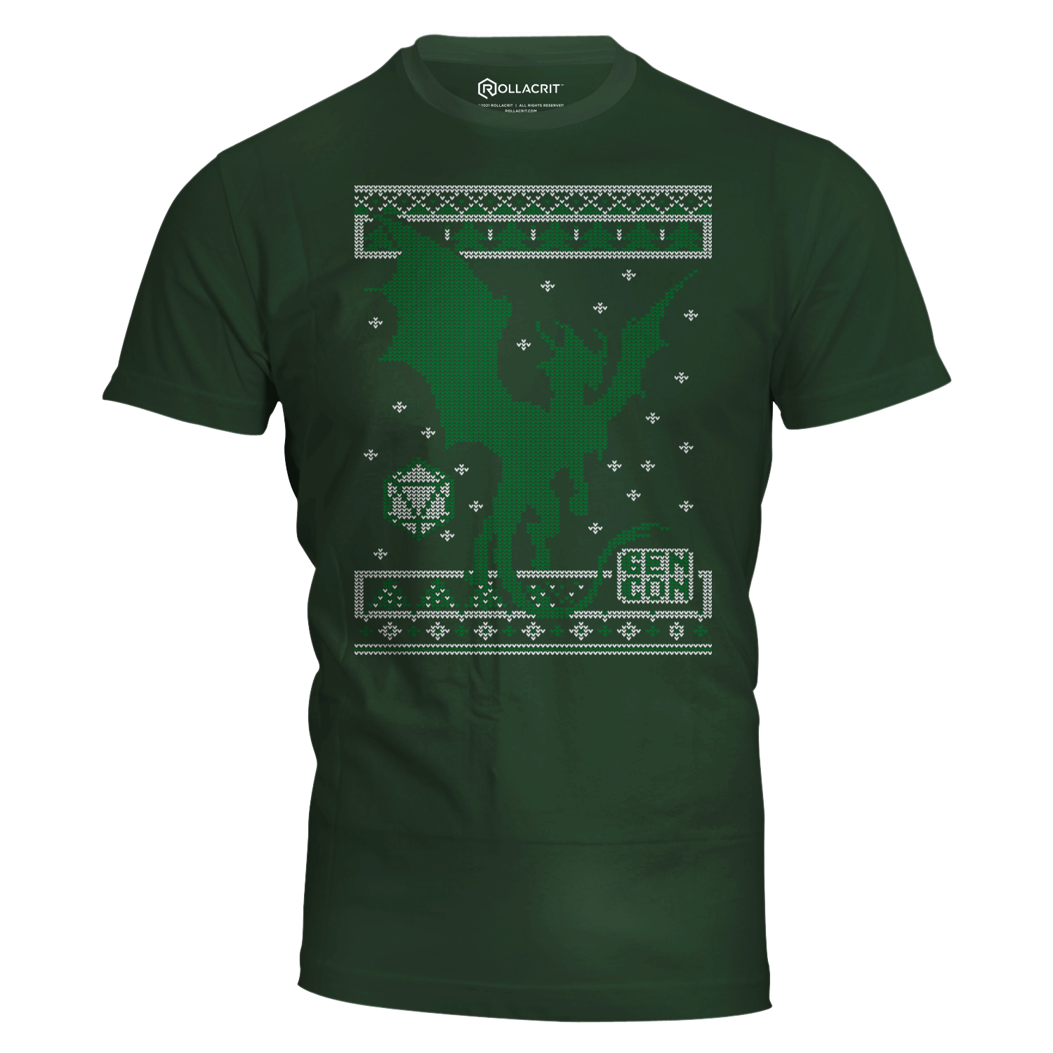 Gen Con Holiday Slim Fit T-Shirt | Rollacrit