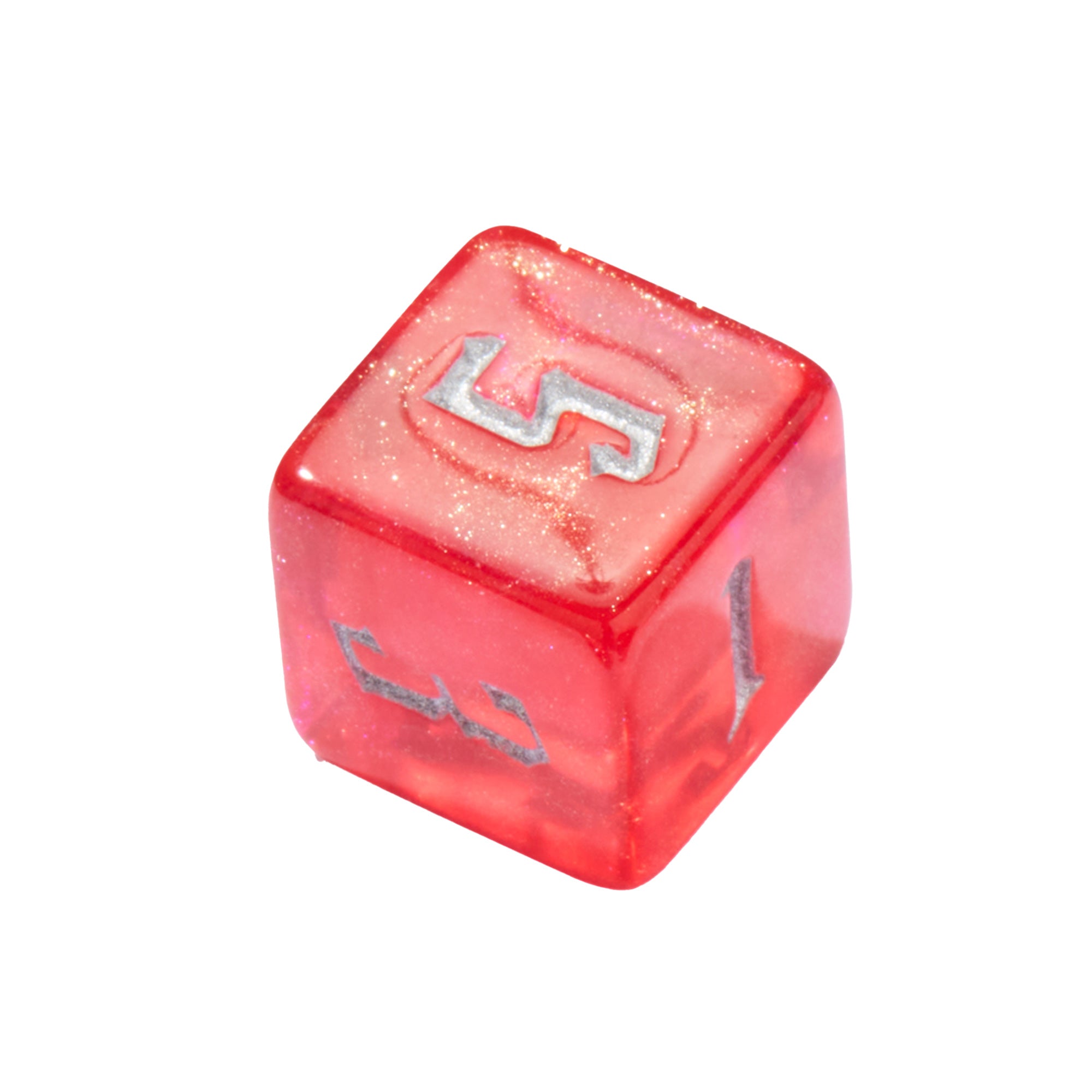 Magical Boarding School Red Acrylic 7pc Dice Set | Rollacrit