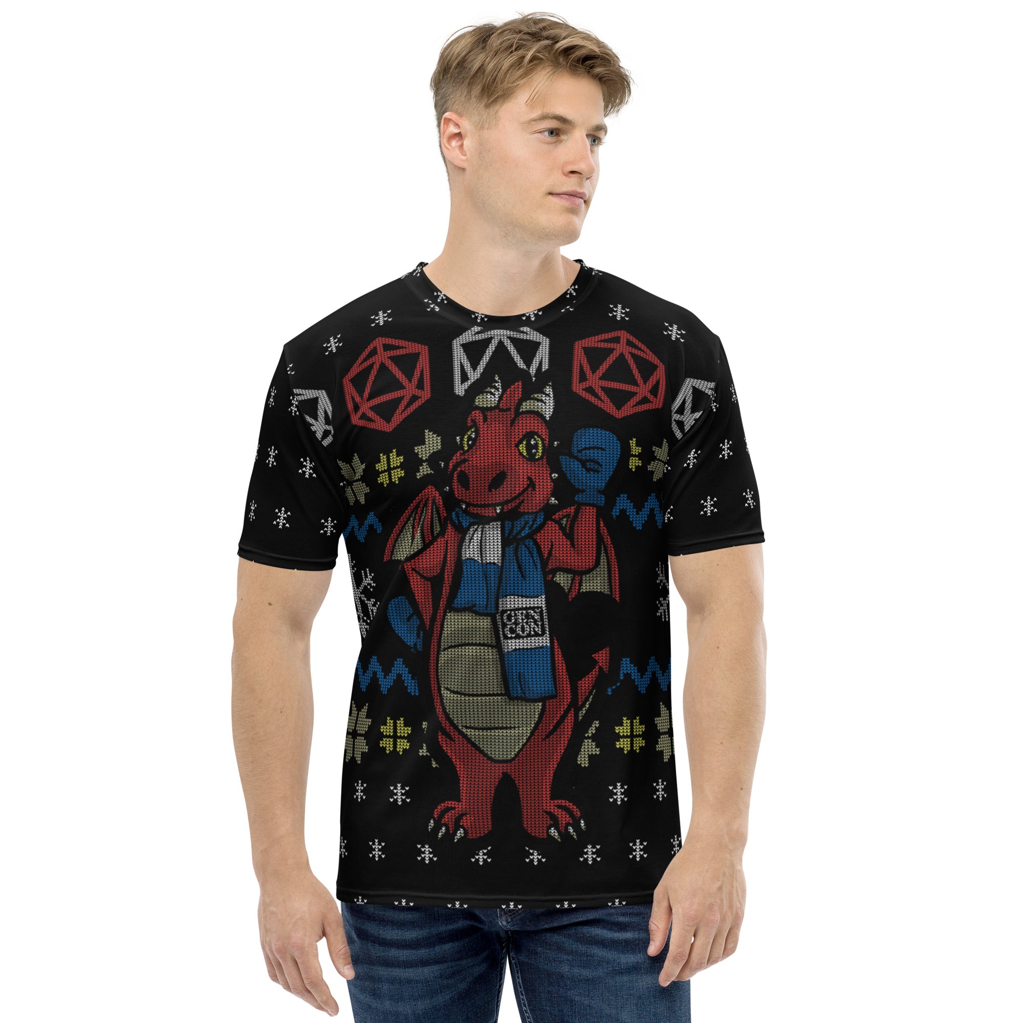 Gen Con Genevieve Holiday All-Over Print Shirt | Rollacrit