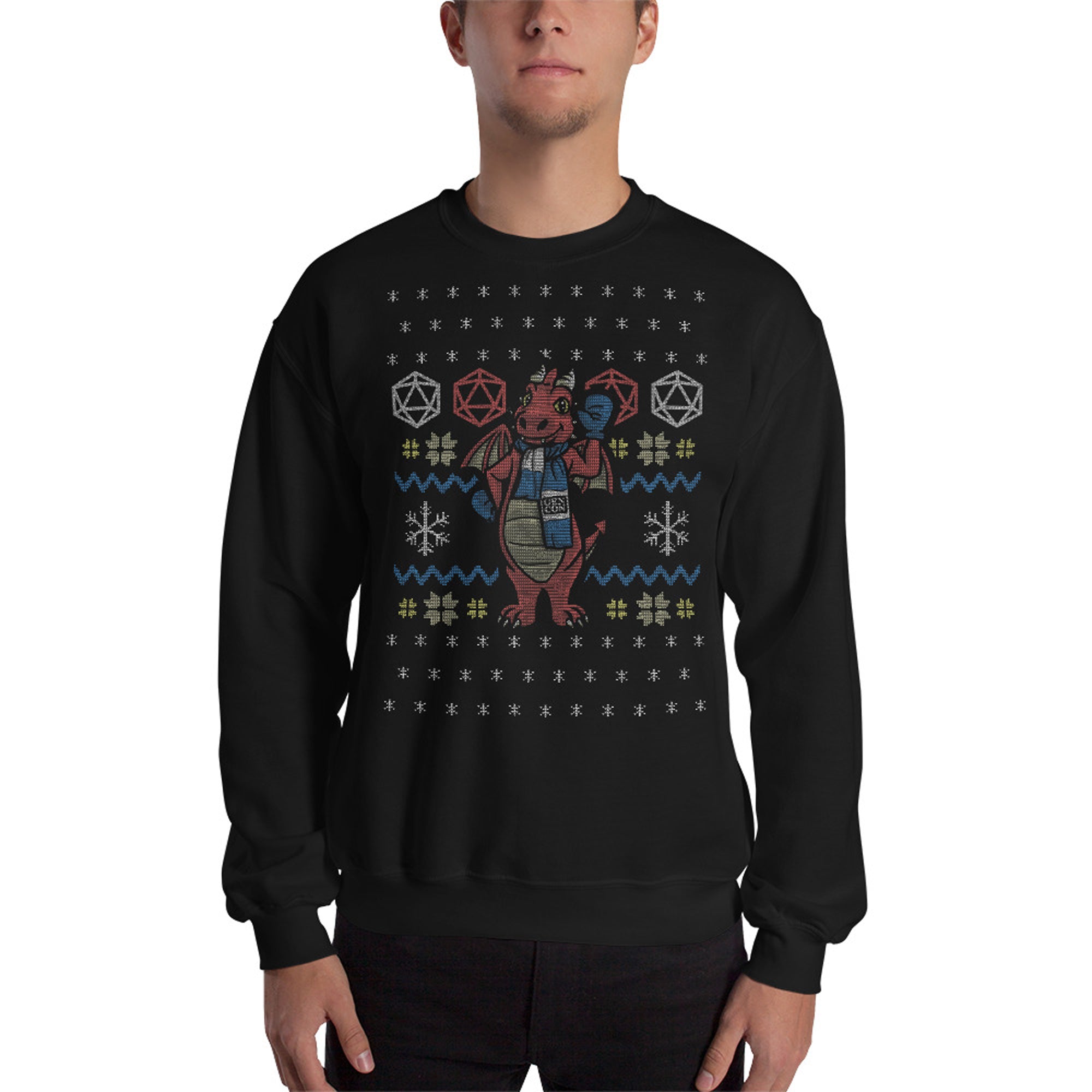 Gen Con Genevieve Holiday Sweatshirt | Rollacrit