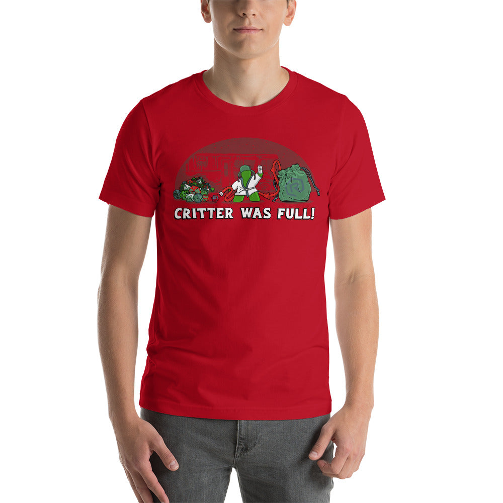 Critter Was Full Slim Fit T-Shirt | Rollacrit